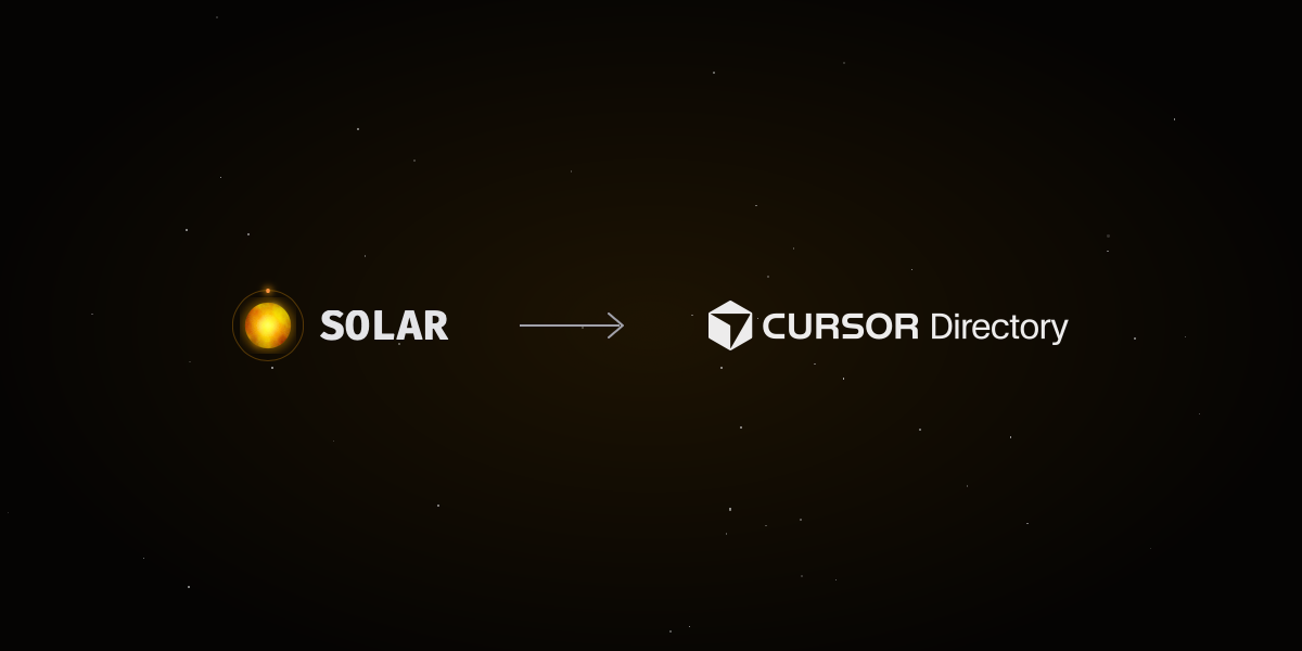 SOLAR Cursor Plugin